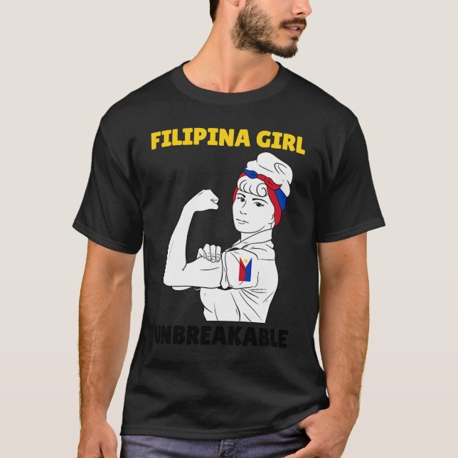 Camiseta Filipinas Pinay Filipina Princess Queen Proud Wo (Frente)