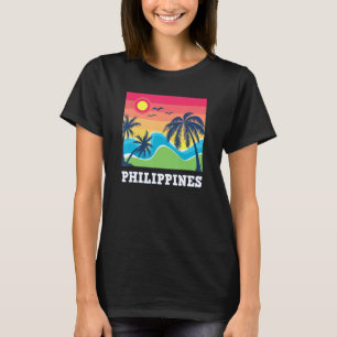 Camiseta Filipinas Pinay Filipino País Palmeiras Sol Mabuh