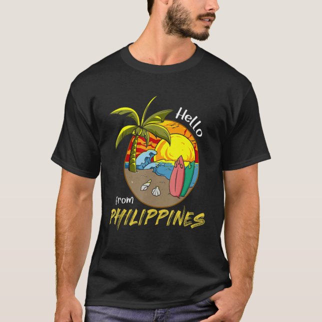 Camiseta Filipinas Pinay Filipino Pride Country Flag Isla (Frente)