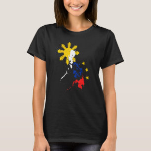 Camiseta Filipinas Pinay Filipino Pride Country Flag Isla