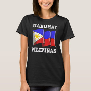 Camiseta Filipinas Pinay Filipino Pride Country Flag Mabu