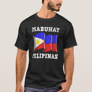 Camiseta Filipinas Pinay Filipino Pride Country Flag Mabu