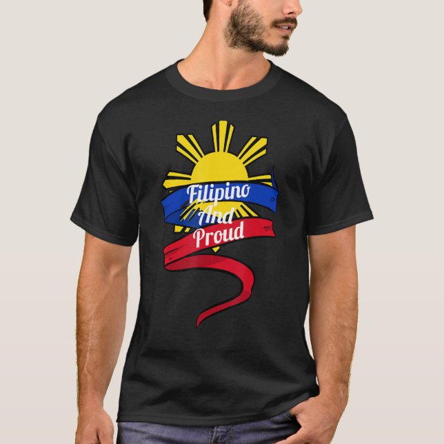 Camiseta Filipinas Pinoy Pinay Filipino Pride Pr (Frente)