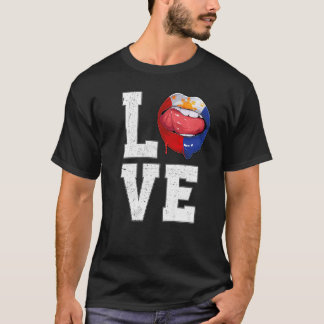 Camiseta Filipinas: Sinalizador de futebol: Fan Love Filipe