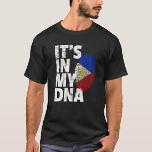 Camiseta Filipinas Sinalizador: está no meu DNA Natal Gift