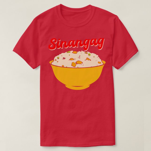 Camiseta Filipinas Sinangag (Frente do Design)
