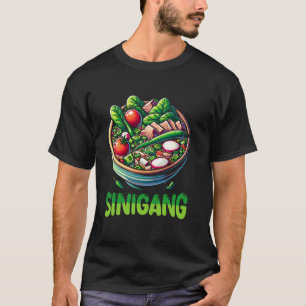 Camiseta Filipinas Sinigang Filipino Comida Pino