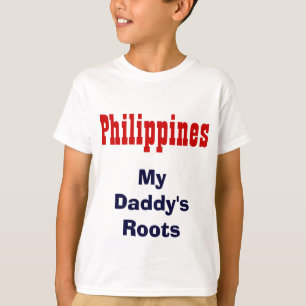 Camiseta Filipinas t-shirt das raizes do meu pai