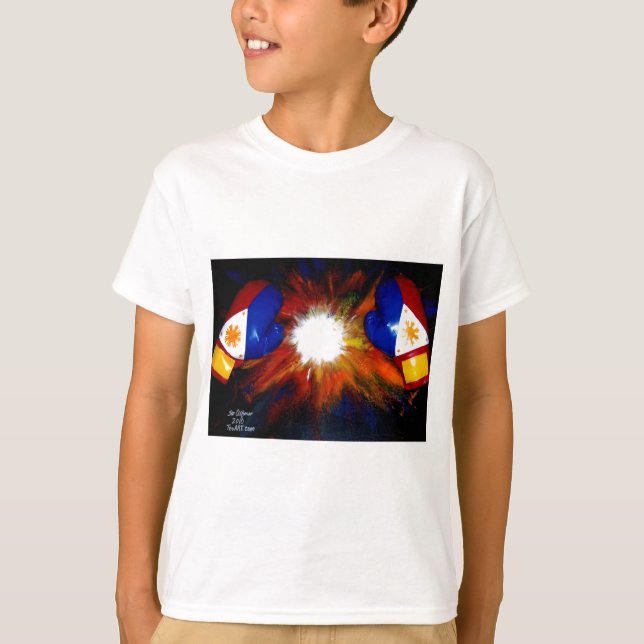 CAMISETA FILIPINO BOXER - ORGULHO DE CAIXA DAS FILIPINAS (Frente)