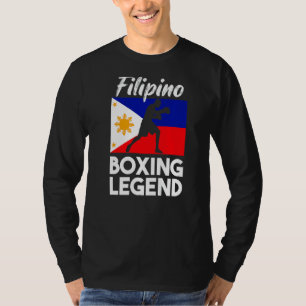 Camiseta Filipino Boxing Philippine Flag Boxing Pinoy