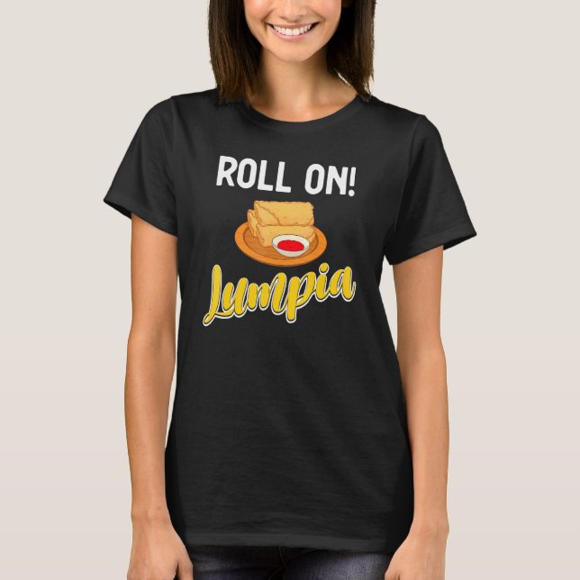 Camiseta Filipino Comida Lumpia (Frente)