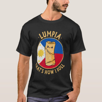 Camiseta Filipino Lumpia Kawaii Filipinas Comida Filipino P