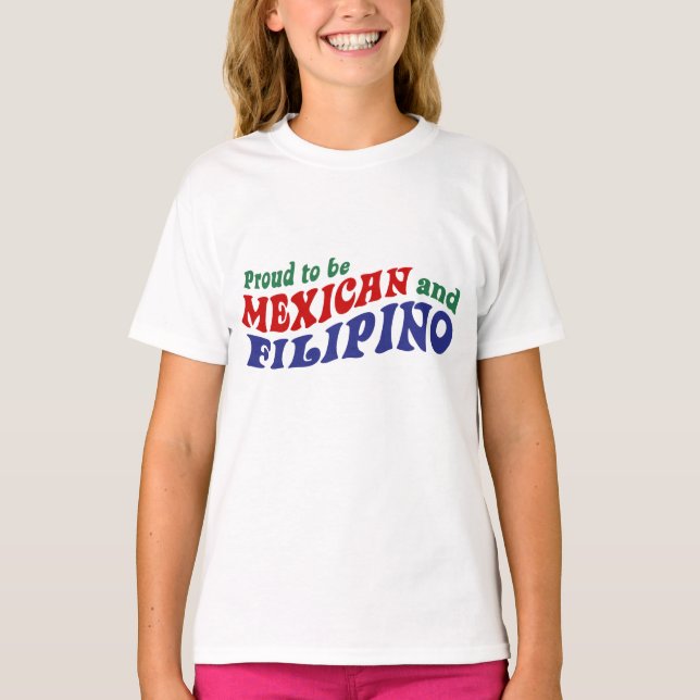 Camiseta Filipino mexicano (Frente)