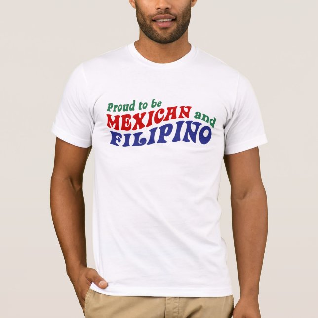 Camiseta Filipino mexicano (Frente)