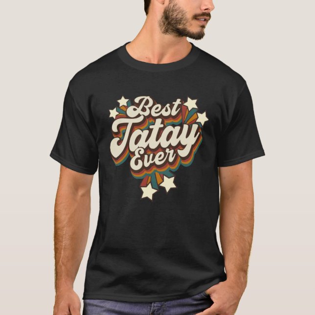 Camiseta Filipino Tatay Grandpa  Best Tatay Ever (Frente)
