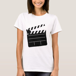 Camiseta Film Clapboard T-Shirt – Movie & Filmmaking Graphi