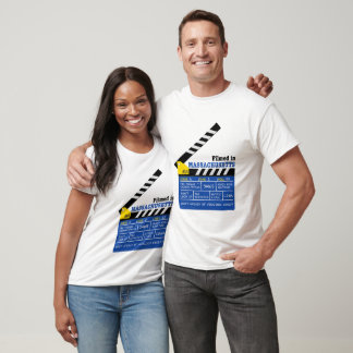 Camiseta Filmado em MASSACHUSETTS - T-Shirt