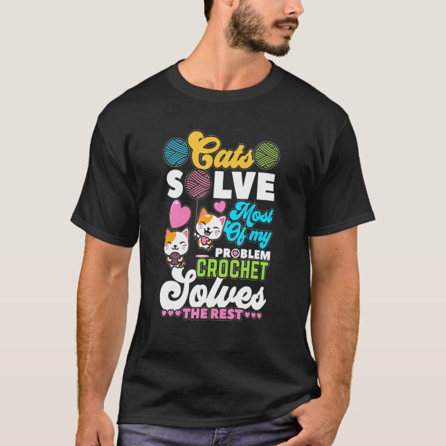 Camiseta Filmagem De Gatos E Gatos Resolvem A Maioria Do Me (Frente)