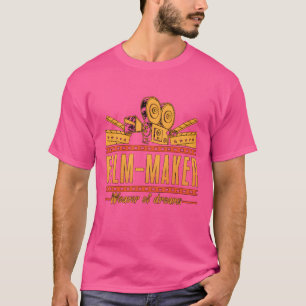Camiseta Filmando FilmeMaker Weaver De Sonhos Cinema