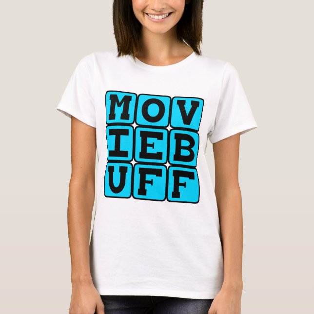 Camiseta Filme Buff, Conhecedor da Trivia do Filme (Frente)