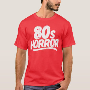 Camiseta Filme Clássico de Terror Vintage Fã de Horror dos