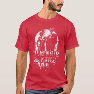 Camiseta Filme clássico Noir Inspirou Trabalho de arte engr