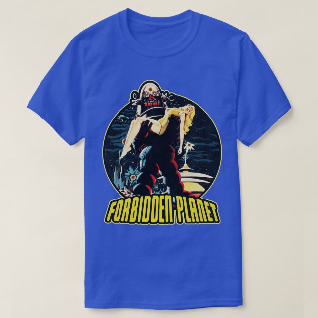 Camiseta Filme Clássico Proibido do Planeta (Frente do Design)