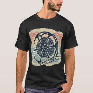 Camiseta Filme clássico Silhueta de bobina - Um tributo