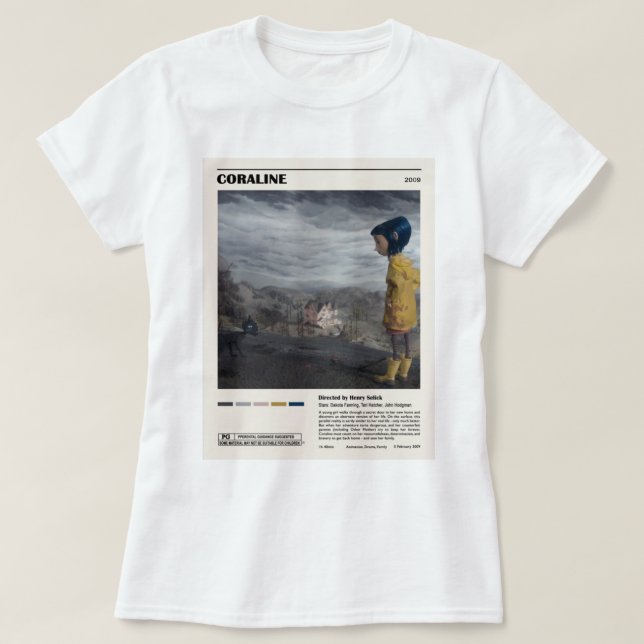 Camiseta Filme de animação (Frente do Design)