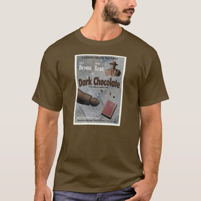 Camiseta Filme de Chocolate Negro (Frente)
