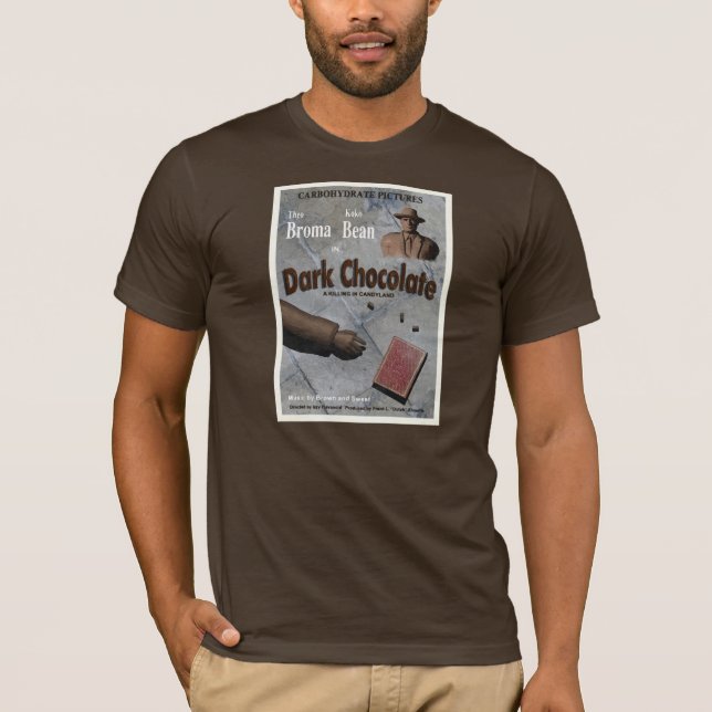 Camiseta Filme de Chocolate Negro (Frente)