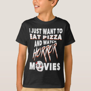 Camiseta Filme de cinema - fã de pizza