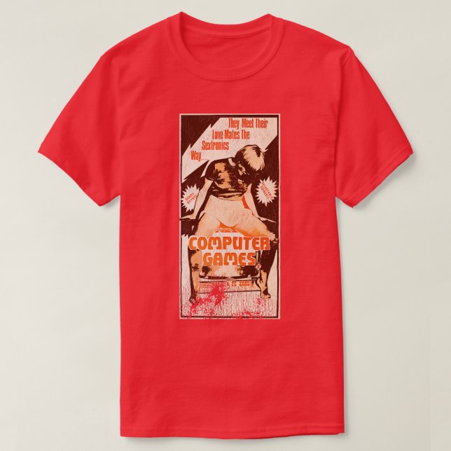 Camiseta Filme de Computação Retro Cult (Frente do Design)