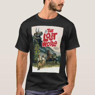 Camiseta Filme de Dinossauro O Mundo Perdido Vintage 1925