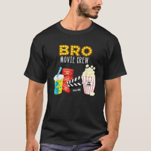 Camiseta Filme de Festa de aniversário Noturna Bro Movie Cr