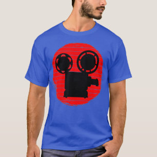 Camiseta Filme de Filmagem Criativo Do Criador De Arquivos 