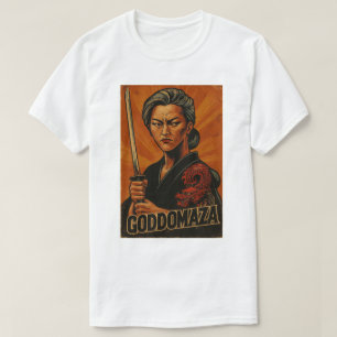 CAMISETA FILME DE GODDOMAZA SAMURAI POSTER 3 TEE