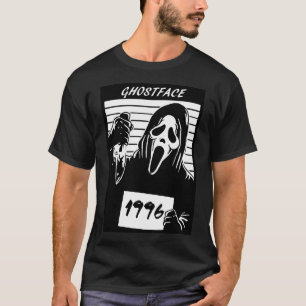 Camiseta Filme de horror da face fantasma
