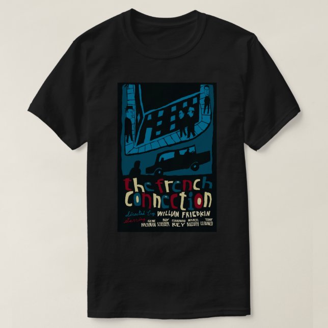 CAMISETA FILME DE LIGAÇÃO FRANCÊS (Frente do Design)