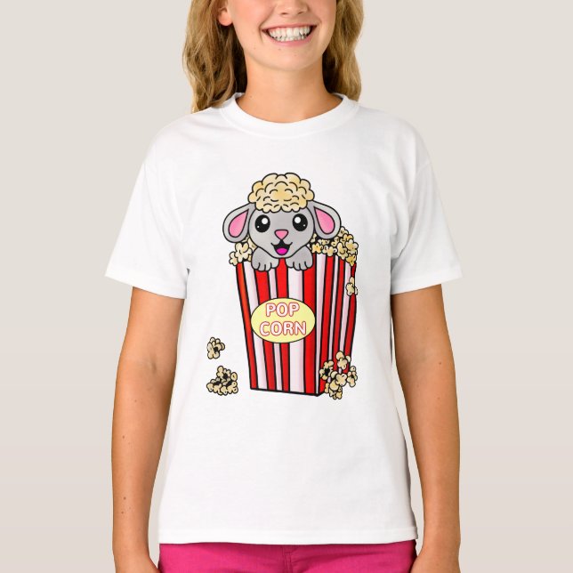 Camiseta Filme de pipoca - Ovelha (Frente)