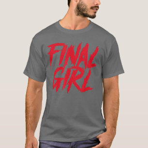 Camiseta Filme de Terror Final Girl Fantasia de Halloween A