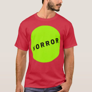 Camiseta Filme de Terror Vintage Retro Estilo Adesivo VHS r