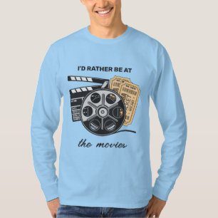 Camiseta Filme de Texto Personalizado