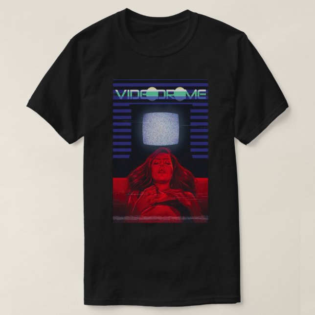 CAMISETA FILME DE VIDEODROME (Frente do Design)