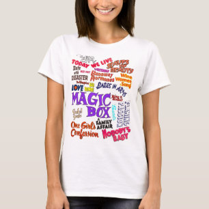 Camiseta Filme de vintage Citações Frases Texto Palavras
