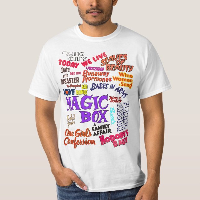 Camiseta Filme de vintage Citações Frases Texto Palavras (Frente)