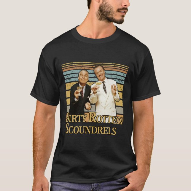 Camiseta Filme Dirty Rotten Scoundrels (Frente)