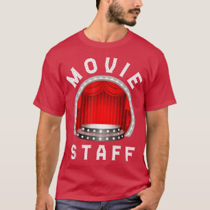 Camiseta Filme em Funcionarios Cinema Cinema Festa Noturna 