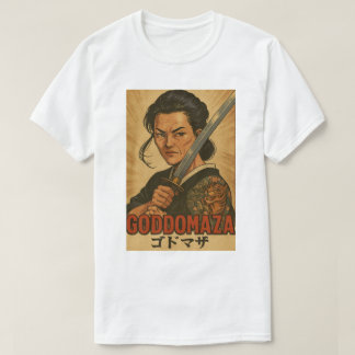 CAMISETA FILME GODDOMAZA SAMURAI POSTER 2