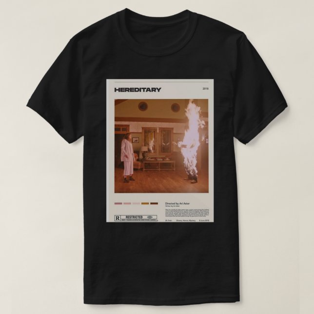 Camiseta Filme hereditário (Frente do Design)